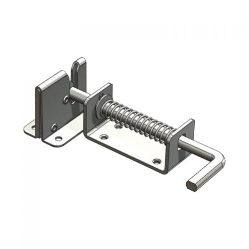 Spring Loaded Gate Latch