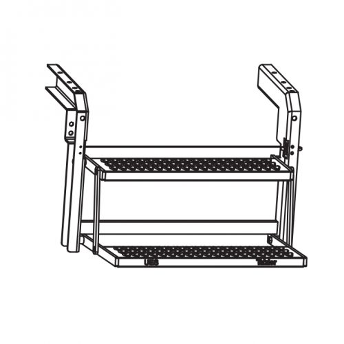 Fold Down 2 Step Ladder