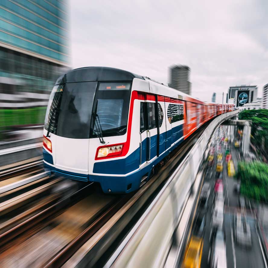 Rail, Train and Tram